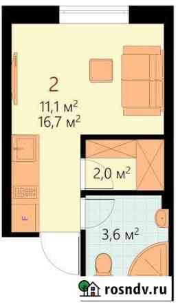 1-комнатная квартира, 16 м², 1/4 эт. на продажу в Заречном Пензенской области Заречный