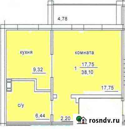 1-комнатная квартира, 31 м², 4/10 эт. на продажу в Миассе Миасс