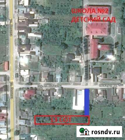 Участок ИЖС 13 сот. на продажу в Шалушке Шалушка - изображение 1