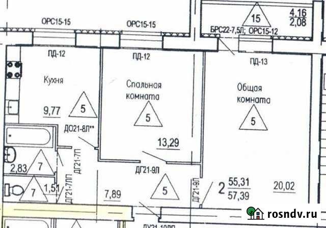 2-комнатная квартира, 58 м², 4/10 эт. на продажу в Пензе Пенза - изображение 1