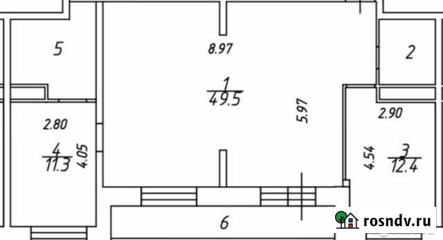 Своб. планировка, 120 кв.м., 19/21 эт. Пушкино - изображение 1