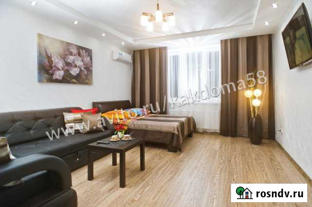 2-комнатная квартира, 60 м², 1/14 эт. в аренду посуточно в Пензе Пенза - изображение 1