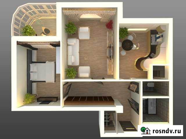 2-комнатная квартира, 67 м², 5/11 эт. на продажу в Волгодонске Волгодонск - изображение 1