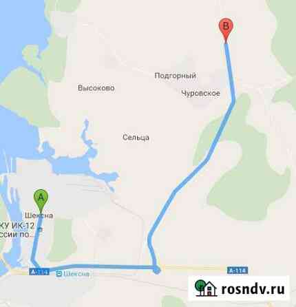 Участок ИЖС 37 сот. на продажу в Шексне Шексна