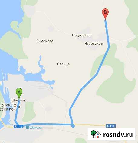 Участок ИЖС 37 сот. на продажу в Шексне Шексна - изображение 1