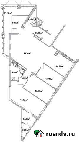4-комнатная квартира, 205 м², 8/9 эт. на продажу в Туле Тула - изображение 1