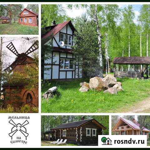 Коттедж 120 м² на участке 90 сот. в аренду посуточно в Осташкове Осташков - изображение 1