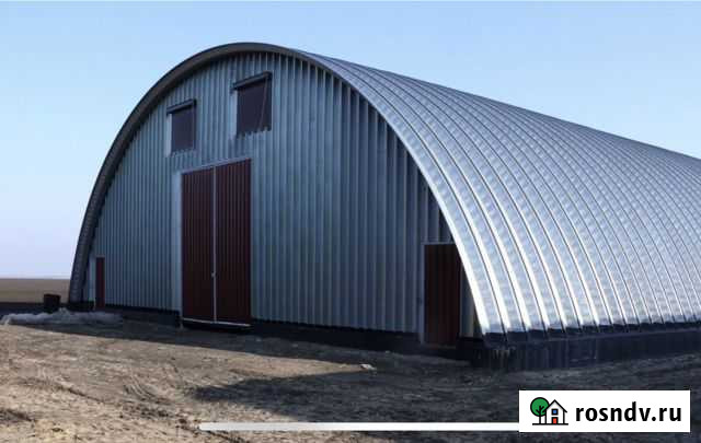 Ангар под пилораму, производство бетонных изделий Уфа - изображение 1