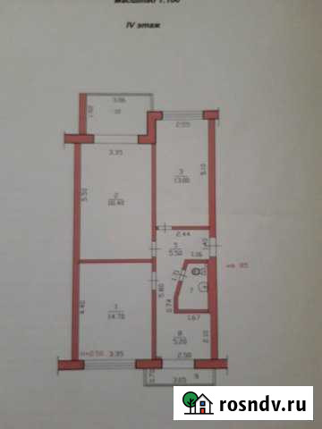 3-комнатная квартира, 63 м², 4/5 эт. на продажу в Тимашевске Тимашевск - изображение 1