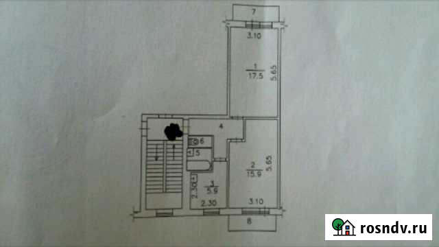 2-комнатная квартира, 47 м², 5/5 эт. на продажу в Новогорном Новогорный - изображение 1