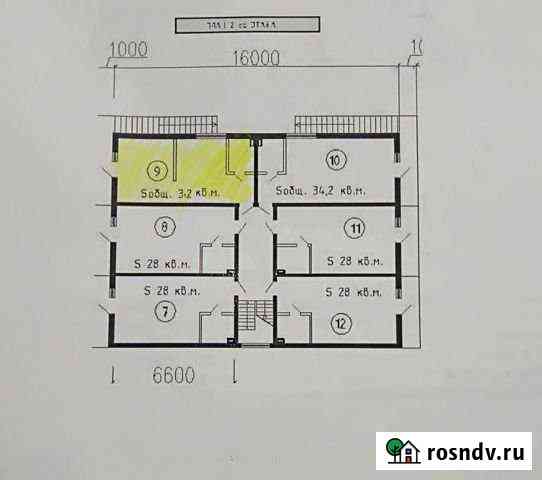 Квартира-студия, 32 м², 2/3 эт. на продажу в Весёлом Веселое