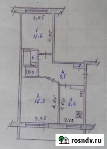 2-комнатная квартира, 50 м², 5/5 эт. на продажу в Кимрах Кимры - изображение 1