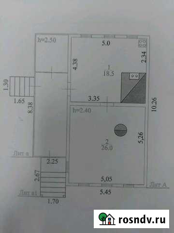Дача 45 м² на участке 20 сот. на продажу в Евлашево Евлашево - изображение 1