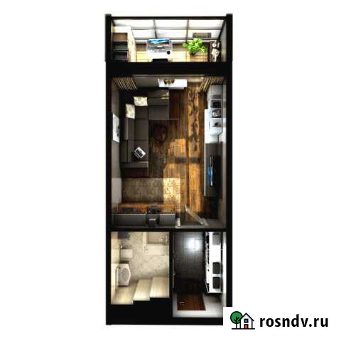 Квартира-студия, 28 м², 17/17 эт. на продажу в Домодедово Домодедово - изображение 1