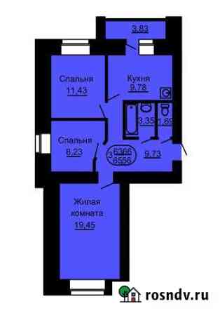 3-комнатная квартира, 65 м², 1/9 эт. на продажу в Благовещенске Благовещенск