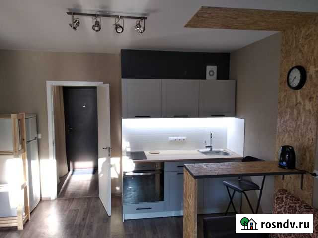 Квартира-студия, 27 м², 6/12 эт. в аренду на длительный срок в Буграх Бугры - изображение 1