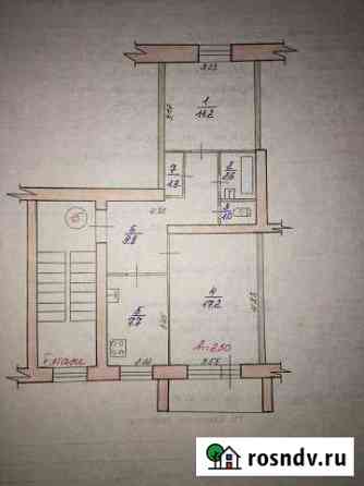 2-комнатная квартира, 51 м², 5/5 эт. на продажу в Котласе Котлас