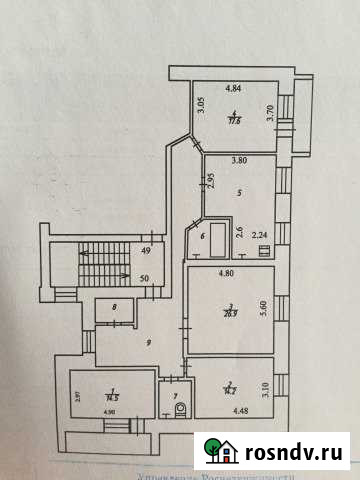 4-комнатная квартира, 127 м², 3/6 эт. на продажу в Калуге Калуга - изображение 1