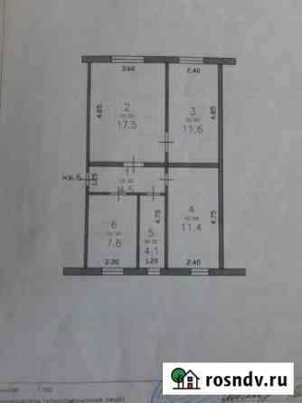 3-комнатная квартира, 56 м², 1/2 эт. на продажу в Бору Бор