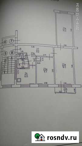 3-комнатная квартира, 59 м², 2/5 эт. на продажу в Светлом Калининградской области Светлый - изображение 1