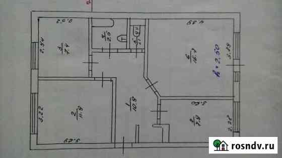 3-комнатная квартира, 58 м², 3/3 эт. на продажу в Кулунде Кулунда