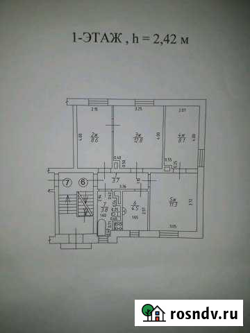 4-комнатная квартира, 53 м², 1/3 эт. на продажу в Балтийске Балтийск - изображение 1