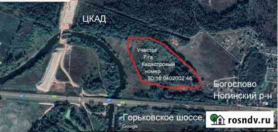 Участок СНТ, ДНП 700 сот. на продажу в Большом Буньково Большое Буньково