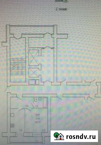 1-комнатная квартира, 39 м², 2/10 эт. на продажу в Саранске Саранск - изображение 1