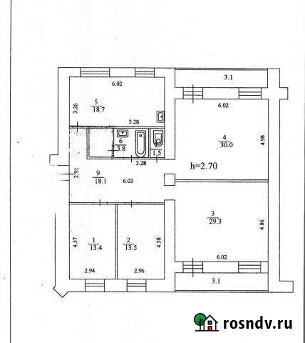 4-комнатная квартира, 137 м², 14/15 эт. на продажу в Тольятти Тольятти - изображение 1