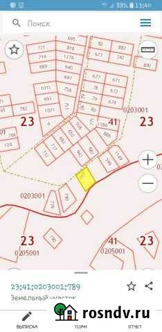 Участок СНТ, ДНП 8 сот. на продажу в Адыгейске Адыгейск - изображение 1