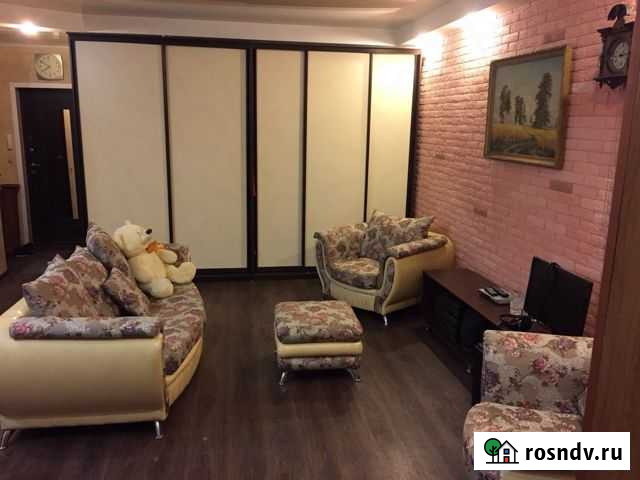 Квартира-студия, 42 м², 1/10 эт. в аренду на длительный срок в Воронеже Воронеж - изображение 1