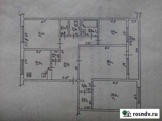 4-комнатная квартира, 78 м², 2/3 эт. на продажу в Калининской Калининская - изображение 1