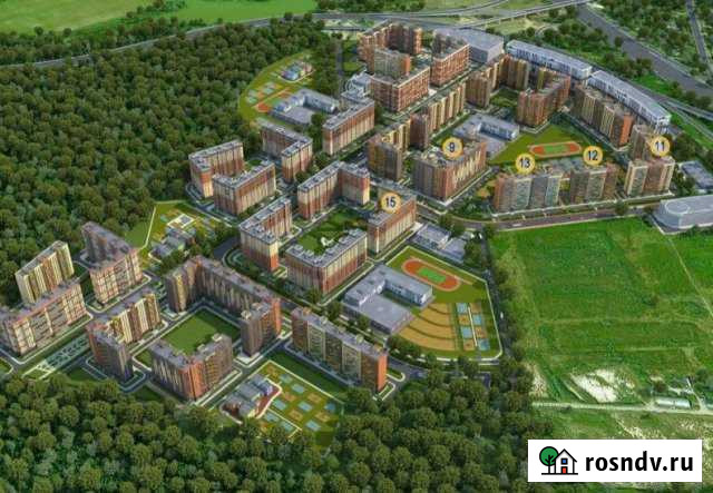 Квартира-студия, 24 м², 3/17 эт. на продажу в Октябрьском Московской области Октябрьский - изображение 1