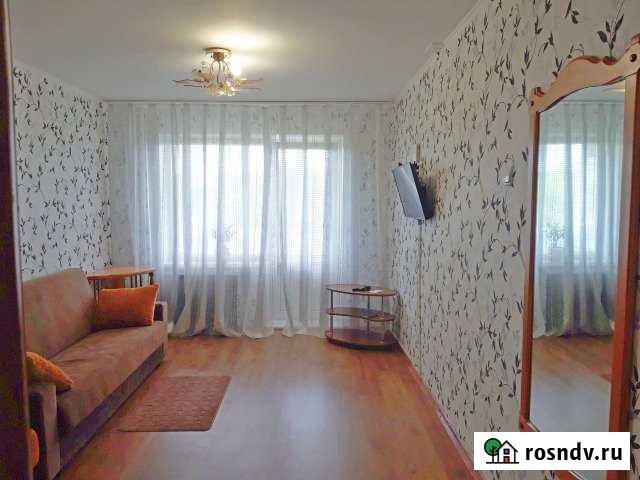 1-комнатная квартира, 34 м², 1/5 эт. в аренду посуточно в Лесосибирске Лесосибирск - изображение 1