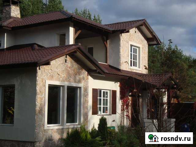 Коттедж 200 м² на участке 13 сот. на продажу в Рощино Ленинградской области Рощино - изображение 1