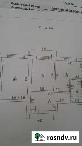 2-комнатная квартира, 47 м², 3/3 эт. на продажу в Озерках Озерки - изображение 1
