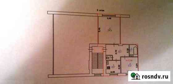 2-комнатная квартира, 58 м², 3/4 эт. на продажу в Волхове Волхов