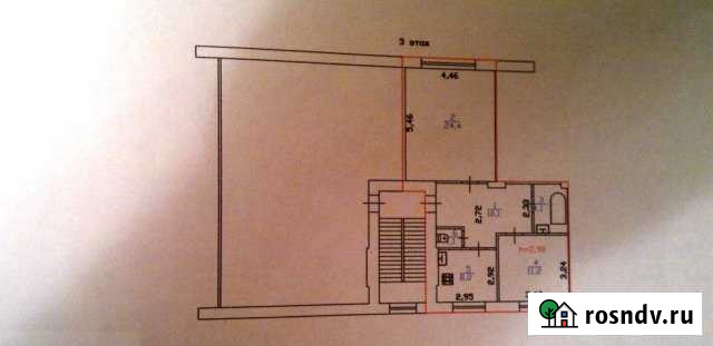 2-комнатная квартира, 58 м², 3/4 эт. на продажу в Волхове Волхов - изображение 1