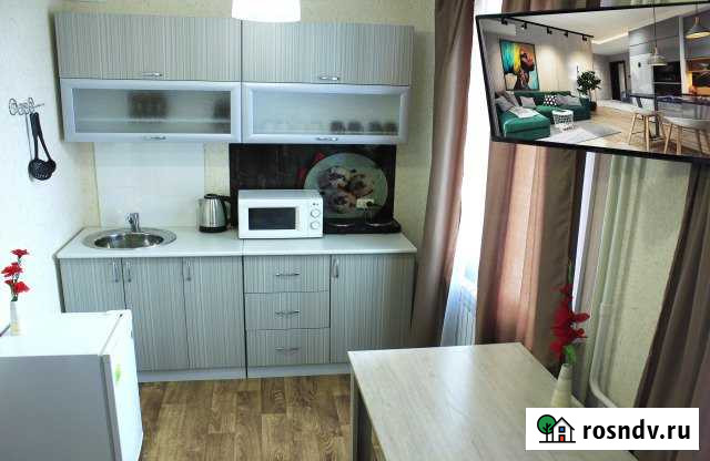 Квартира-студия, 29 м², 1/5 эт. в аренду посуточно в Бийске Бийск - изображение 1