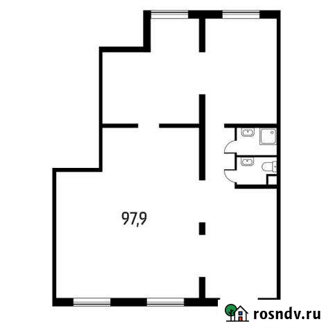 Продам помещение свободного назначения, 97.90 кв.м. Ватутинки - изображение 1