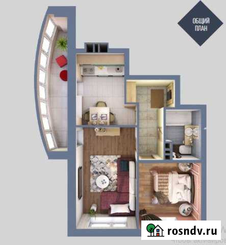 2-комнатная квартира, 52 м², 13/25 эт. на продажу в Энгельсе Энгельс - изображение 1