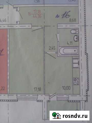 1-комнатная квартира, 44 м², 3/10 эт. на продажу в Арзамасе Арзамас - изображение 1