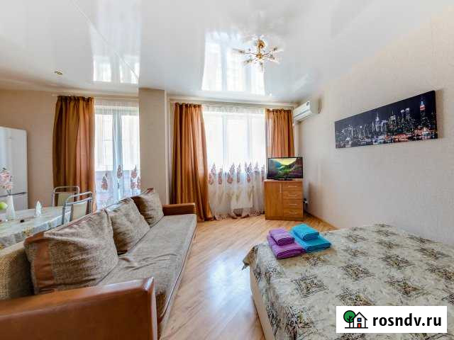 Квартира-студия, 35 м², 13/15 эт. в аренду посуточно в Краснодаре Краснодар - изображение 1