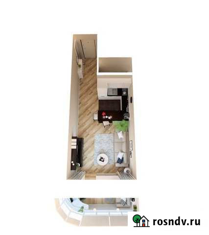 Квартира-студия, 32 м², 19/25 эт. на продажу в Чебоксарах Чебоксары - изображение 1