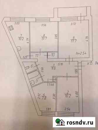 4-комнатная квартира, 76 м², 5/5 эт. на продажу в Боровичах Боровичи