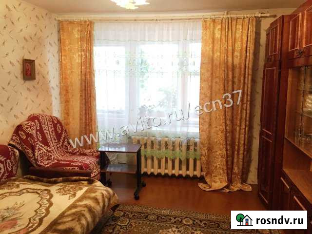 Комната 18 м² в 2-ком. кв., 1/9 эт. в аренду на длительный срок в Иваново Иваново - изображение 1