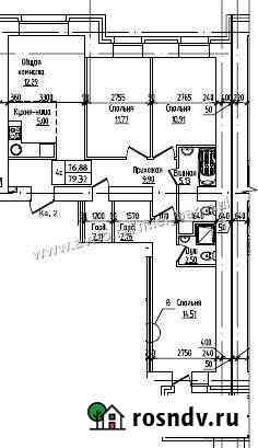 4-комнатная квартира, 79 м², 11/16 эт. на продажу в Барнауле Барнаул