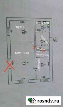 2-комнатная квартира, 45 м², 2/2 эт. на продажу в Ельниках Ельники