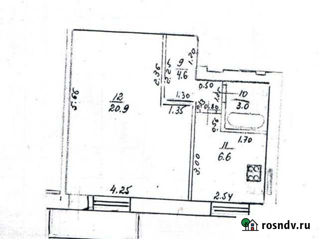 1-комнатная квартира, 34 м², 4/5 эт. на продажу в Городце Городец - изображение 1