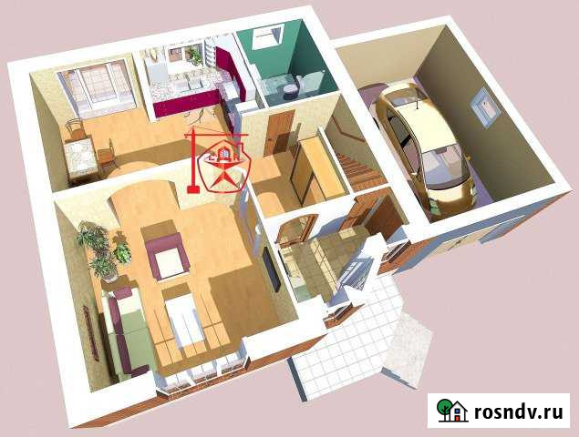 Коттедж 140 м² на участке 10 сот. на продажу в Курске Курск - изображение 1